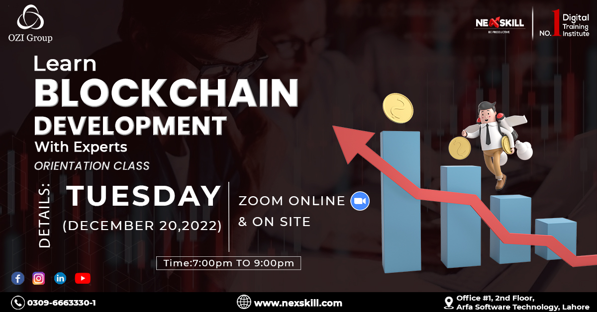 Block Chain Development Program in Lahore by NexSkill