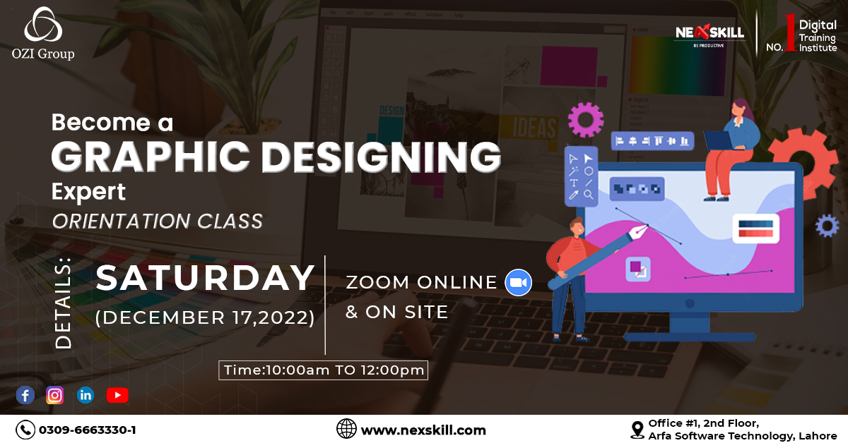 Graphics Designing Program in Lahore by NexSkill