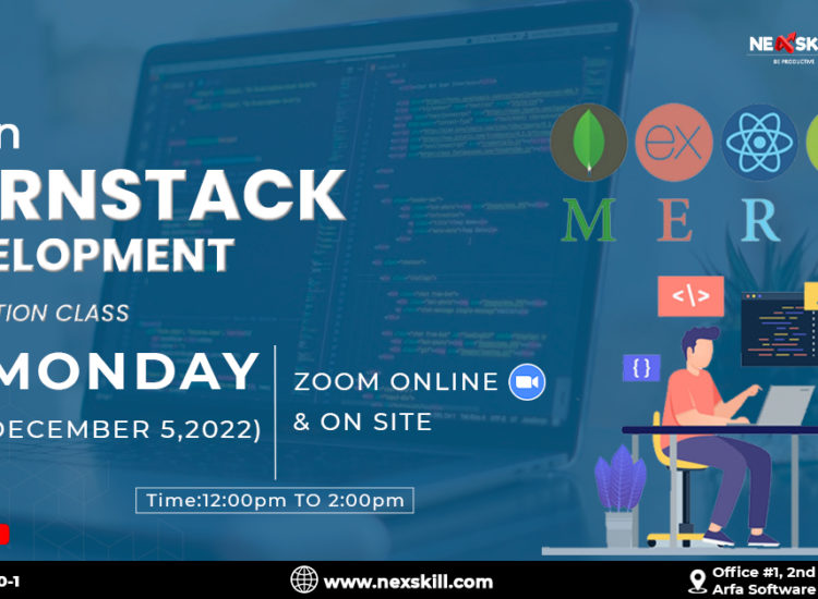 Mernstack Development Course in lahore by nexskill