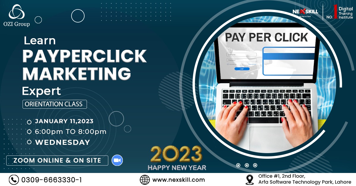 Payper Click Program in Lahore by NeXskill